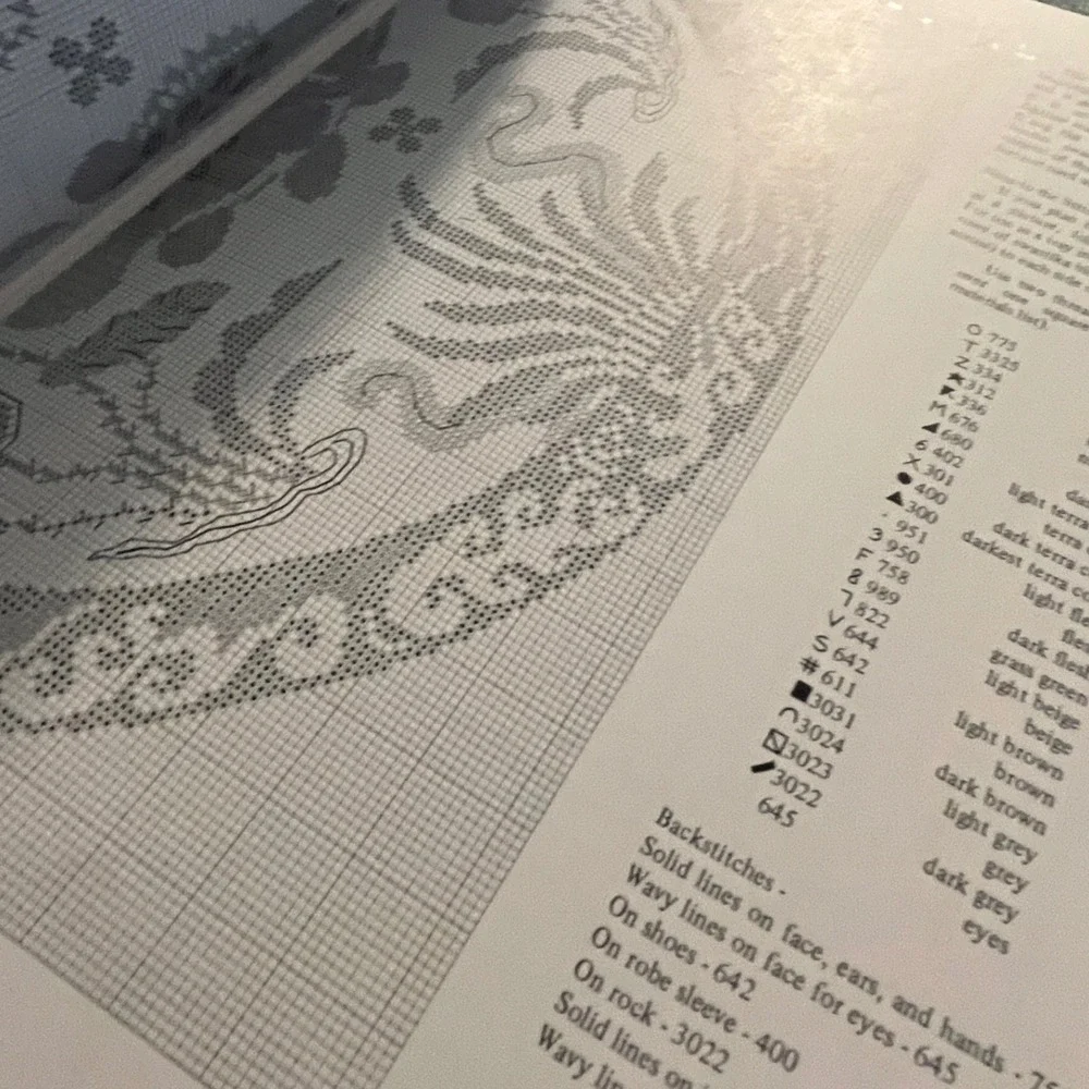 Ginnie Thompson Classic Oriental Designs Counted Cross Stitch Schmidt 1981